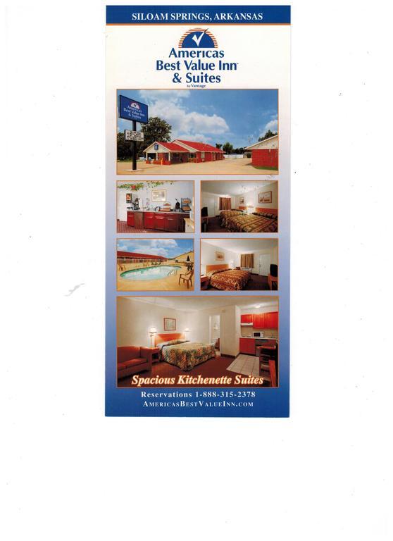 Americas Best Value Inn And Suites Siloam Springs Eksteriør bilde